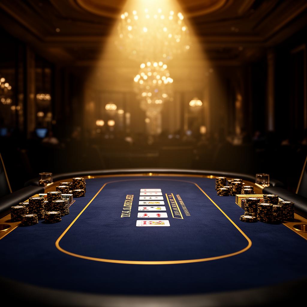 Blackjack-bord i forest green â det internationella casinots typiska estetik